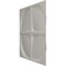Ekena Millwork 19 5/8in. W x 19 5/8in. H Franklin EnduraWall Decorative 3D Wall Panel Covers 2.67 Sq. Ft. WP20X20FRCST - alternate 2